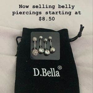 Brand new belly rings. Starting at $6.